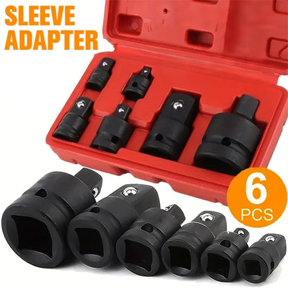 Dailyardtool¬Æ 6-Piece Impact Socket Adapter Set | Cr-V Steel SAE Adapter Conversion Kit