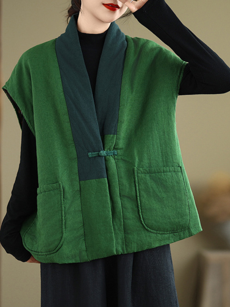 Women's Classic Stylish & Cozy Collar V-neck Front Pocket Cardigan