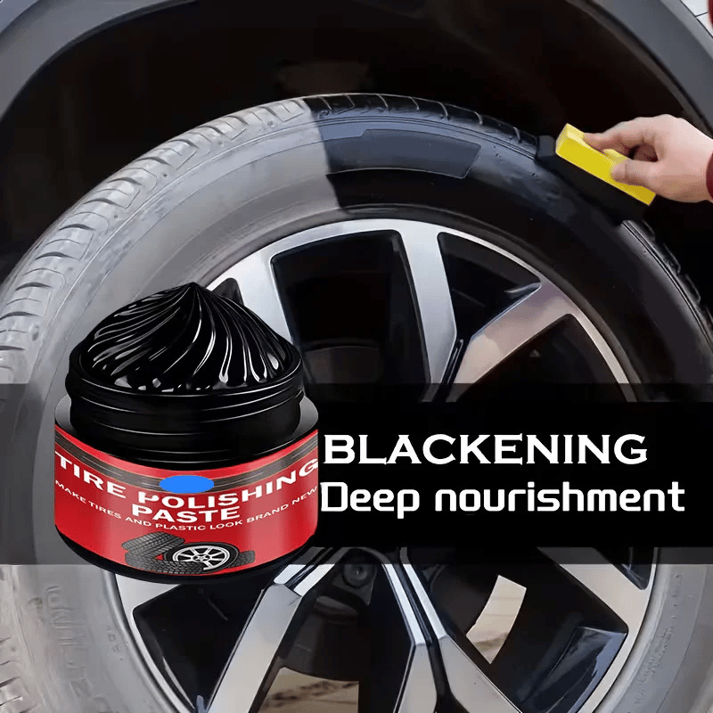 üöó BUY 2 GET 1 FREE! ‚ú® Car Tire & Plastic Trim Renewal Paste ‚Äì Restores Shine, Prevents Cracking & Easy Application üõû