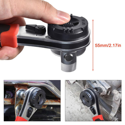 Dailyardtool¬Æ Adjustable Ratchet Wrench Kit for 6-22mm Screw