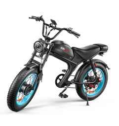 Dual-Drive Electric Bike | 48V 2000W Twin Motor, 23Ah Battery, 55-70KM Range