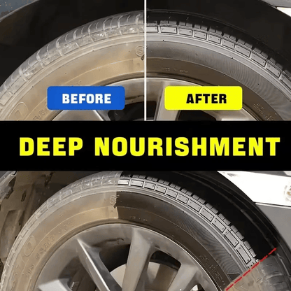 üöó BUY 2 GET 1 FREE! ‚ú® Car Tire & Plastic Trim Renewal Paste ‚Äì Restores Shine, Prevents Cracking & Easy Application üõû