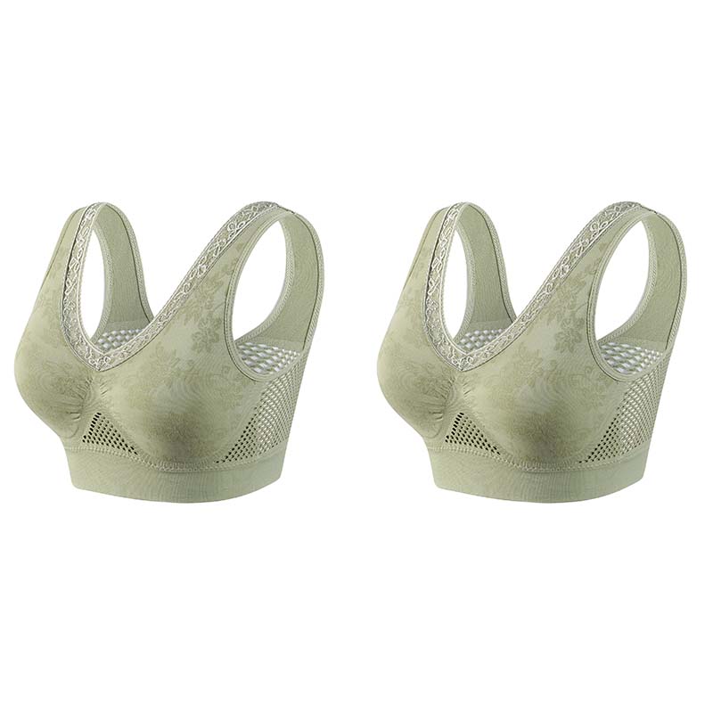 üíê Buy One Get One Free üéÅ üå∏ Pure Cotton Buttonless Comfy Lifting Bra