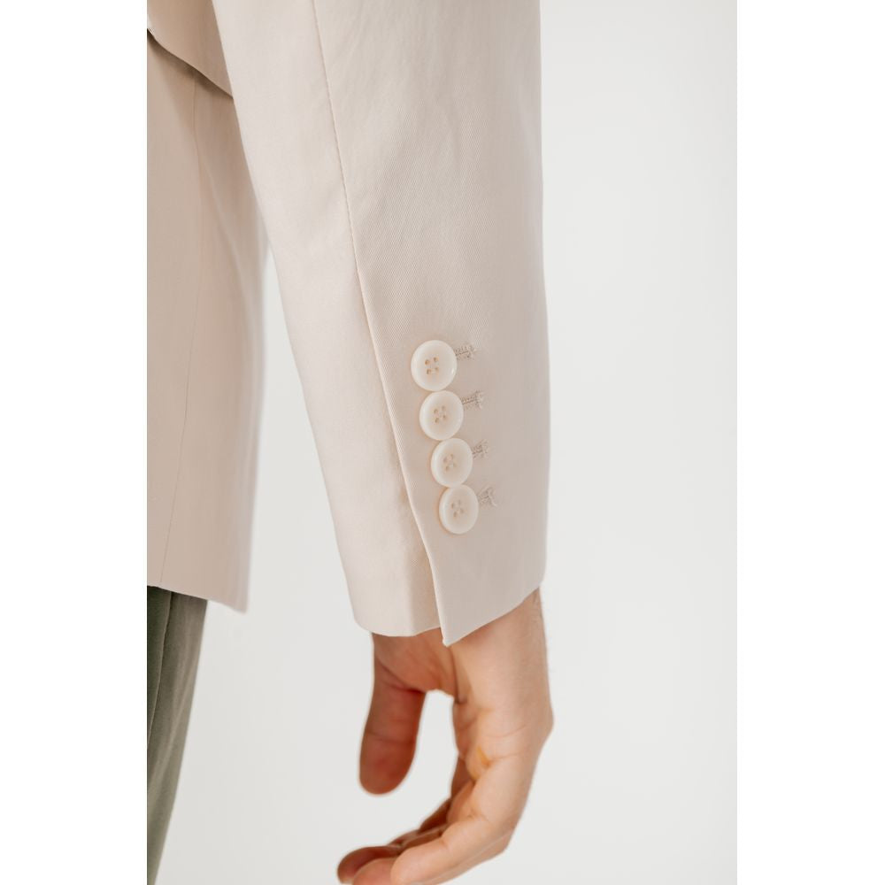 Antony Morato Beige Cotton Blazer