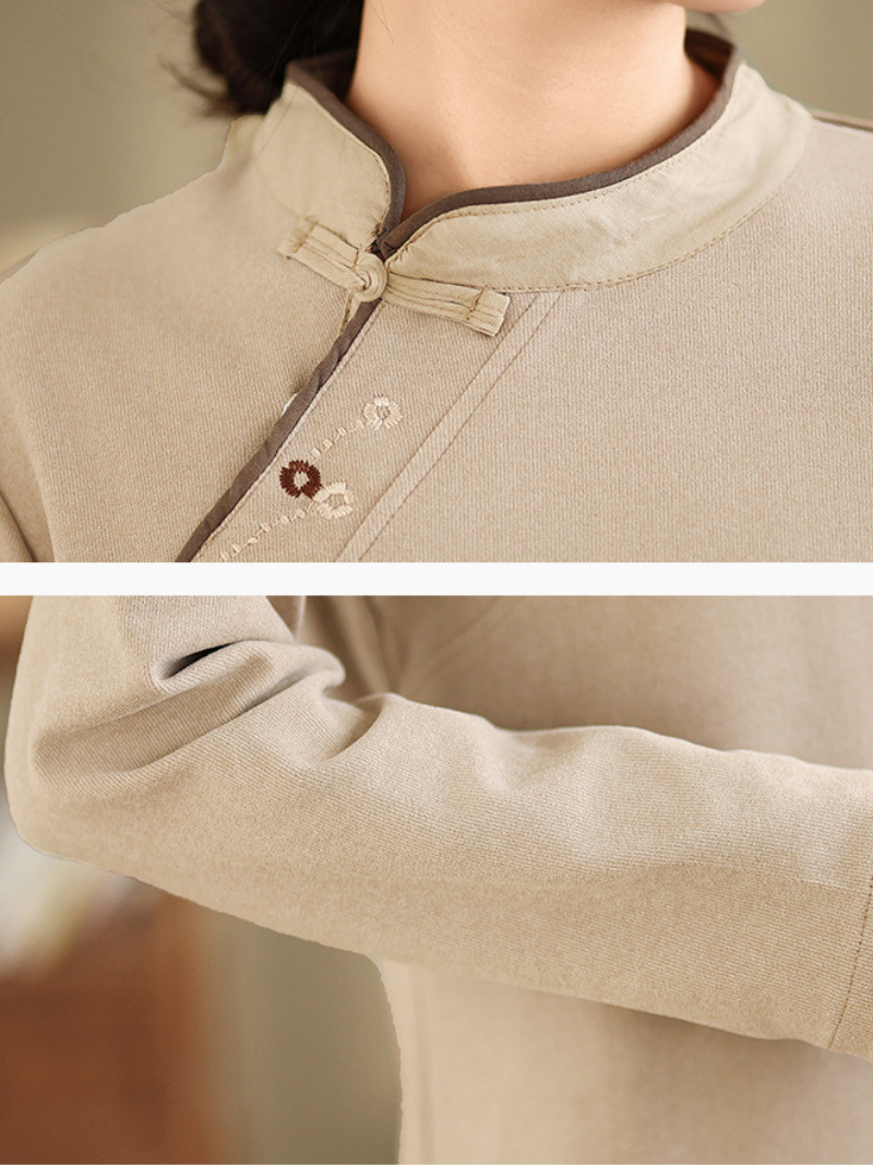Women’s Essential Look with Cozy Winter Stand Collar Sweater