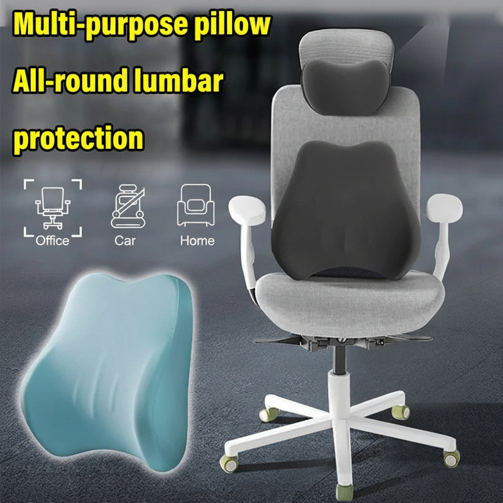 Car Headrest Neck and Waist PillowüöóüõãÔ∏è