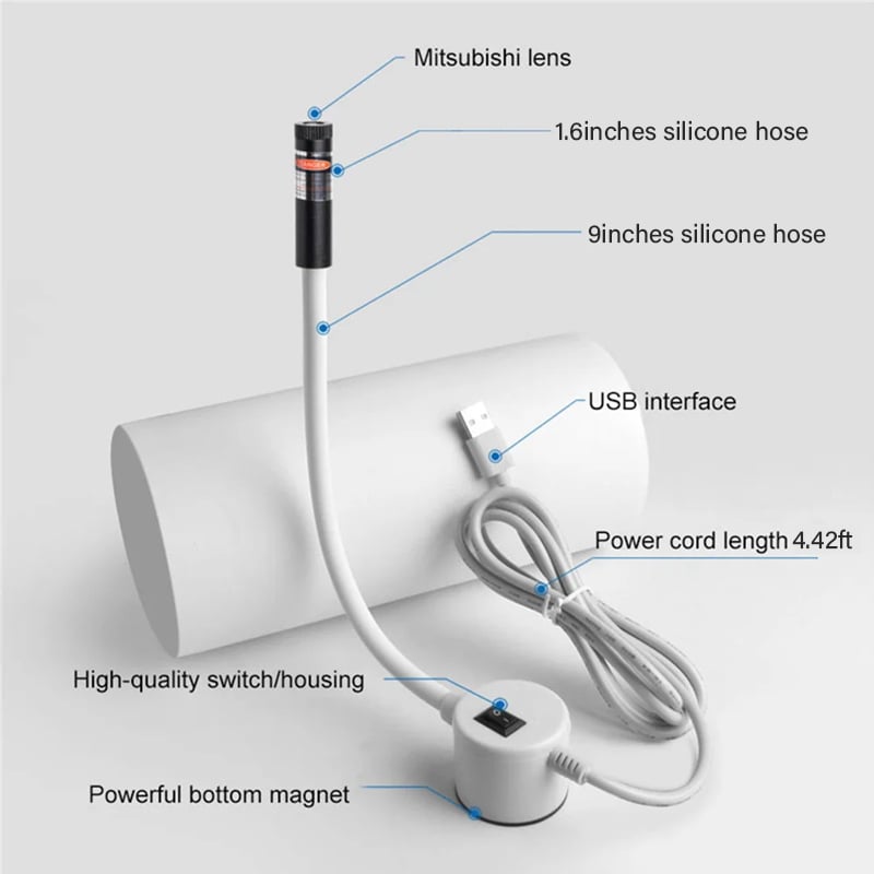 Dailyardtool¬Æ  Magnetic Positioning Quilting Laser Light for Sewing Machine