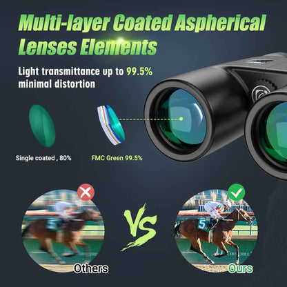 10x42 Autofocus Binoculars – Civilian Telescope with 5.8° Field of View