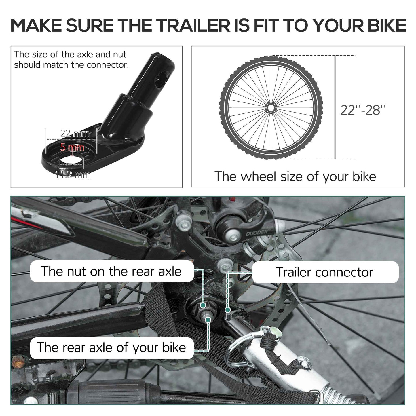 Bike Cargo Trailer & Wagon | 88 lb Capacity, Suspension & Triple Safety Visibility