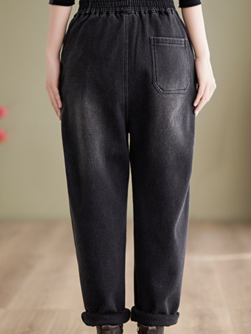 Women's Everyday Wear Stylish & Comfy Black Pocket Style Bottom