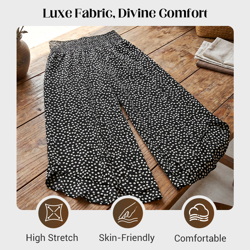 üå∏Women‚Äôs Flowy High Waist Wide-Leg Pants üî•