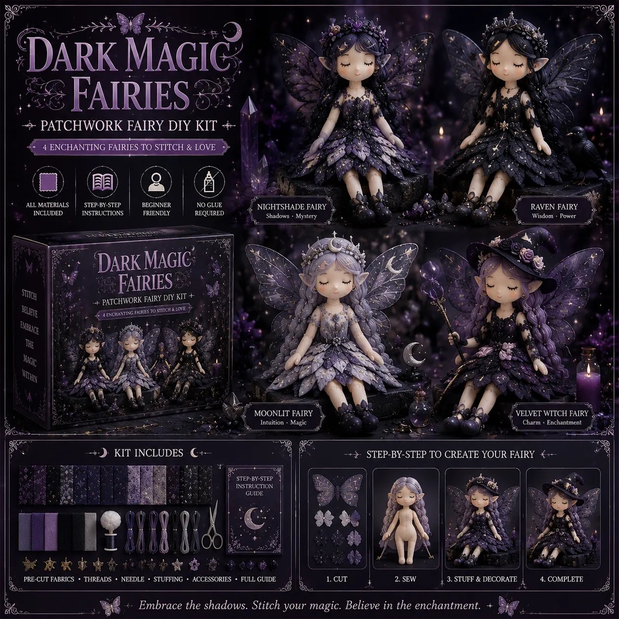 üî•LAST DAY 49% OFF - üßµFairy Patchwork DIY Collection