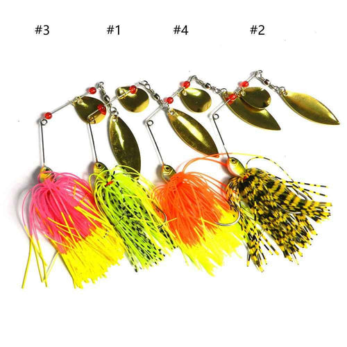 Willow Leaf Spinner Fishing Lure – Inline Spinnerbait
