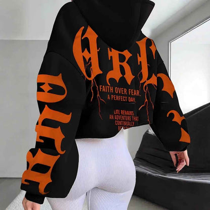 Women's 3D Print Artistic Hoodie Cardigan – Casual Graphic Hoodie