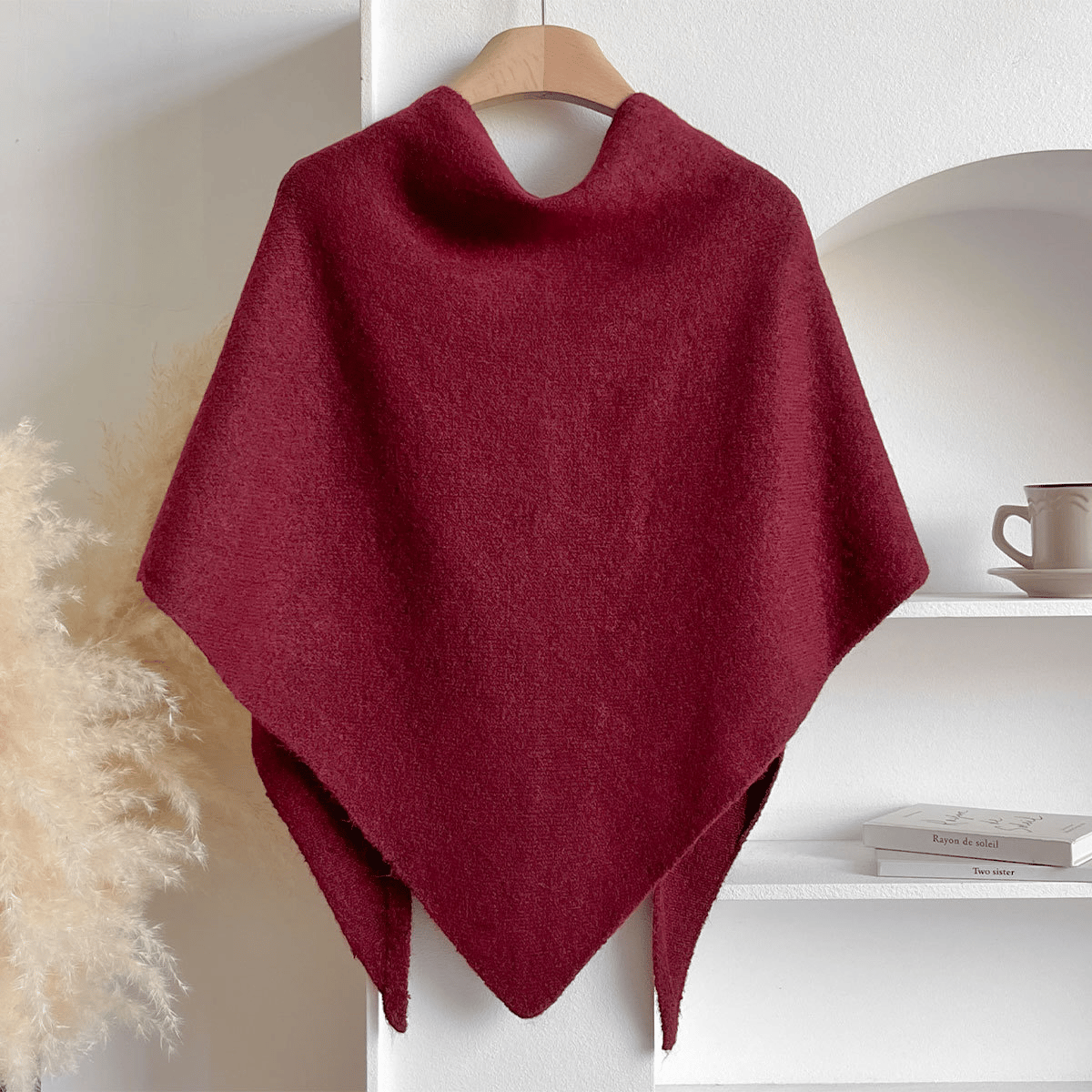 üçÇWomen's Solid-Color  ScarfüçÅ Casual Soft Comfortable Shawl for Daily Wear