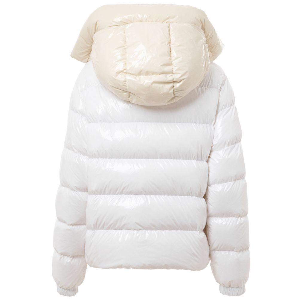 Add White Polyamide Coat
