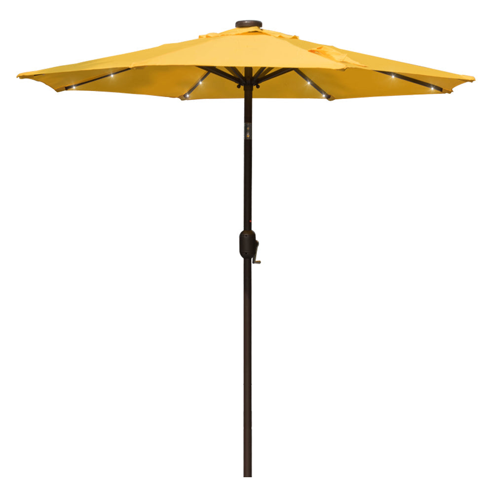 7ft Outdoor Patio Umbrella with Tilt & Crank – UV-Resistant Sun Shade