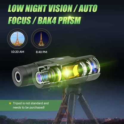 10x42 Autofocus Binoculars – Civilian Telescope with 5.8° Field of View