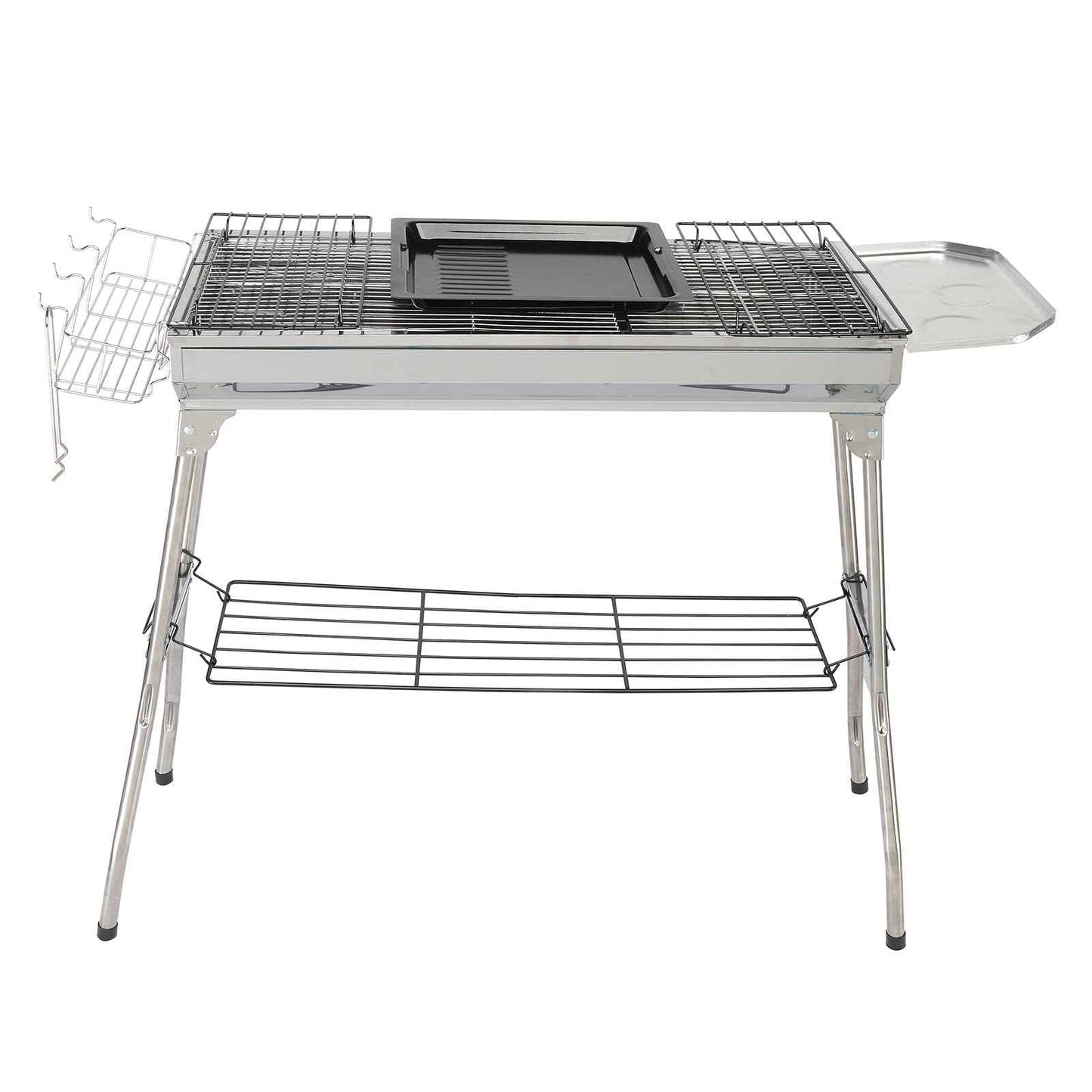 Portable Stainless Steel BBQ Grill – Compact Outdoor Grill