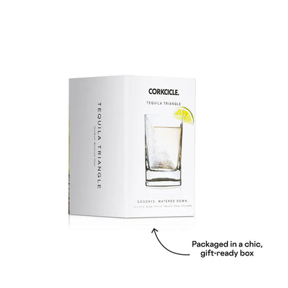 Corkcicle Tequila Triangle Glass