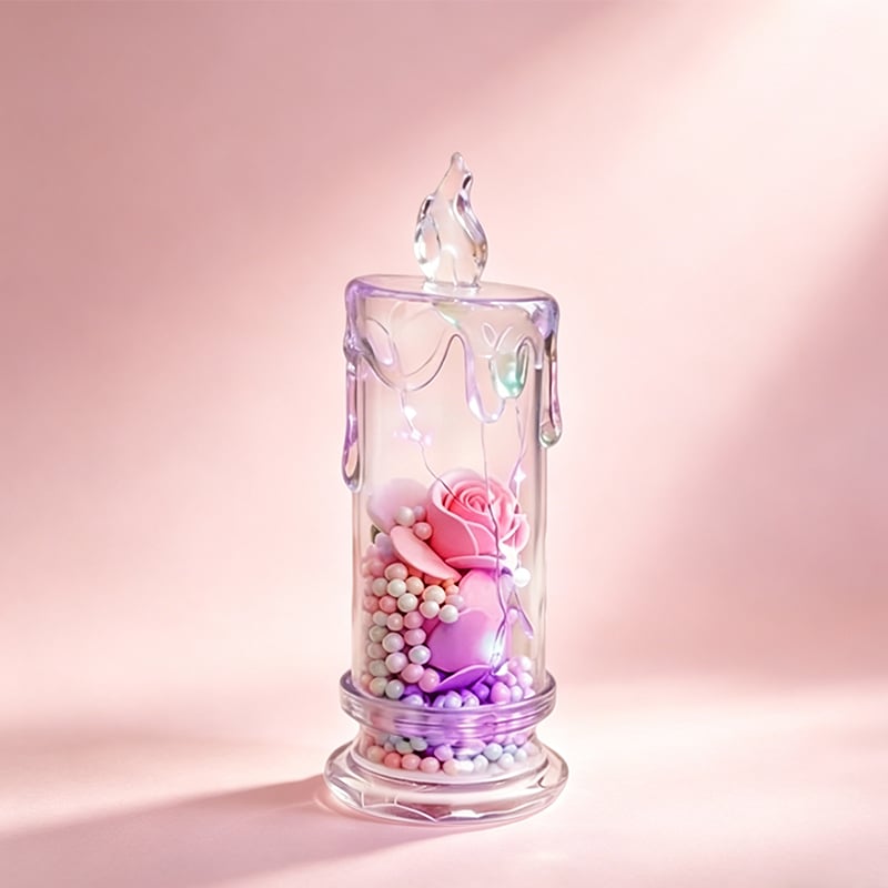 üåπRealistic Rose Candle Lights ‚Äî Battery-Powered, Smoke-Free LED Roses for Home Decor, Weddings, Parties & Gifts ‚ú®