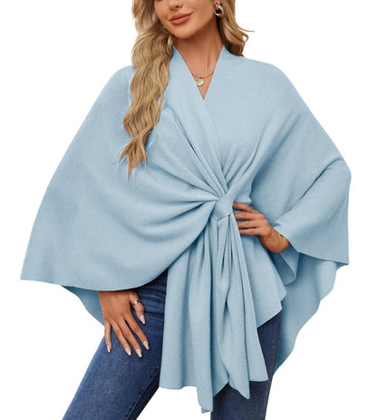 üî•Elegant Shawl Wraps Soft Open Front Poncho Shawl Wraps