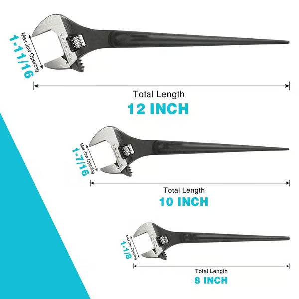 Dailyardtool¬Æ Heavy-Duty Alignment Spud Wrench