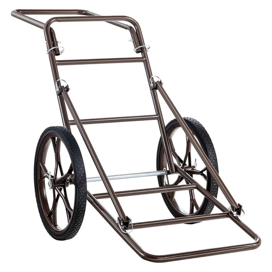 500 lb Folding Deer Cart with 17-Inch Solid Rubber Tires