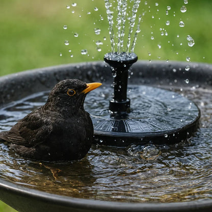‚òÄÔ∏è Solar-Powered Fountain ‚ú®Garden Oasis, No Wires No Hassleüí¶