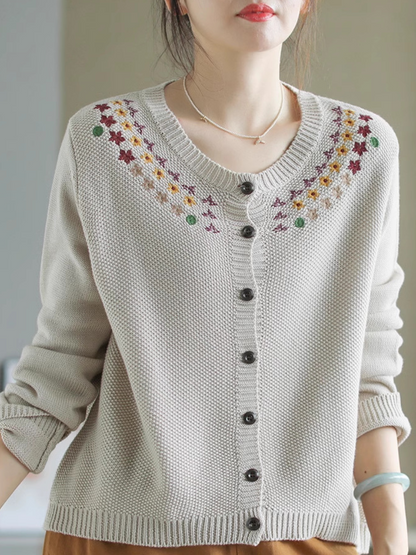Classic Women's Soft Crew Neck Sweater | Eva Trends