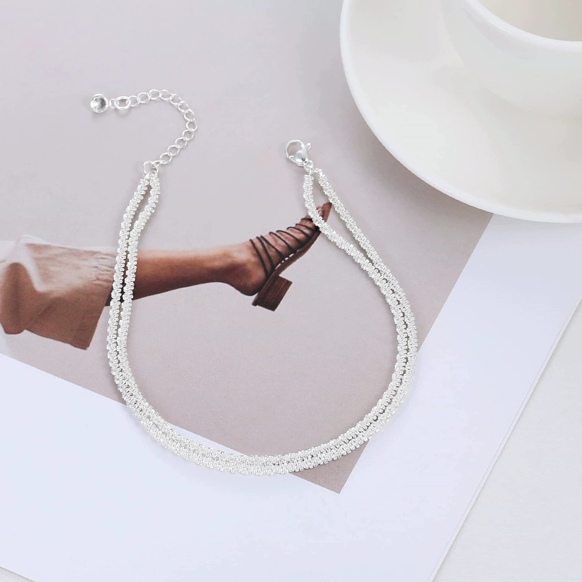 üéâüî•Dainty Layered Anklet For Women