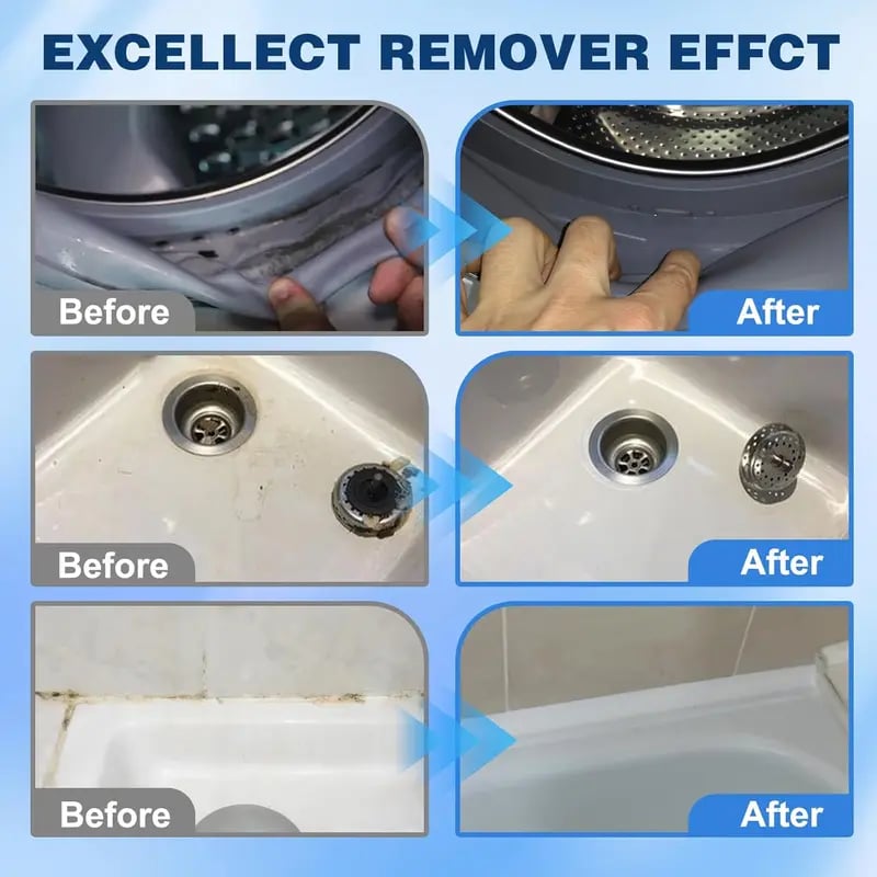 ‚ú®Say Goodbye to Stubborn Mold! Multi-Purpose Mold Remover Gel + Scrub Brush üßº