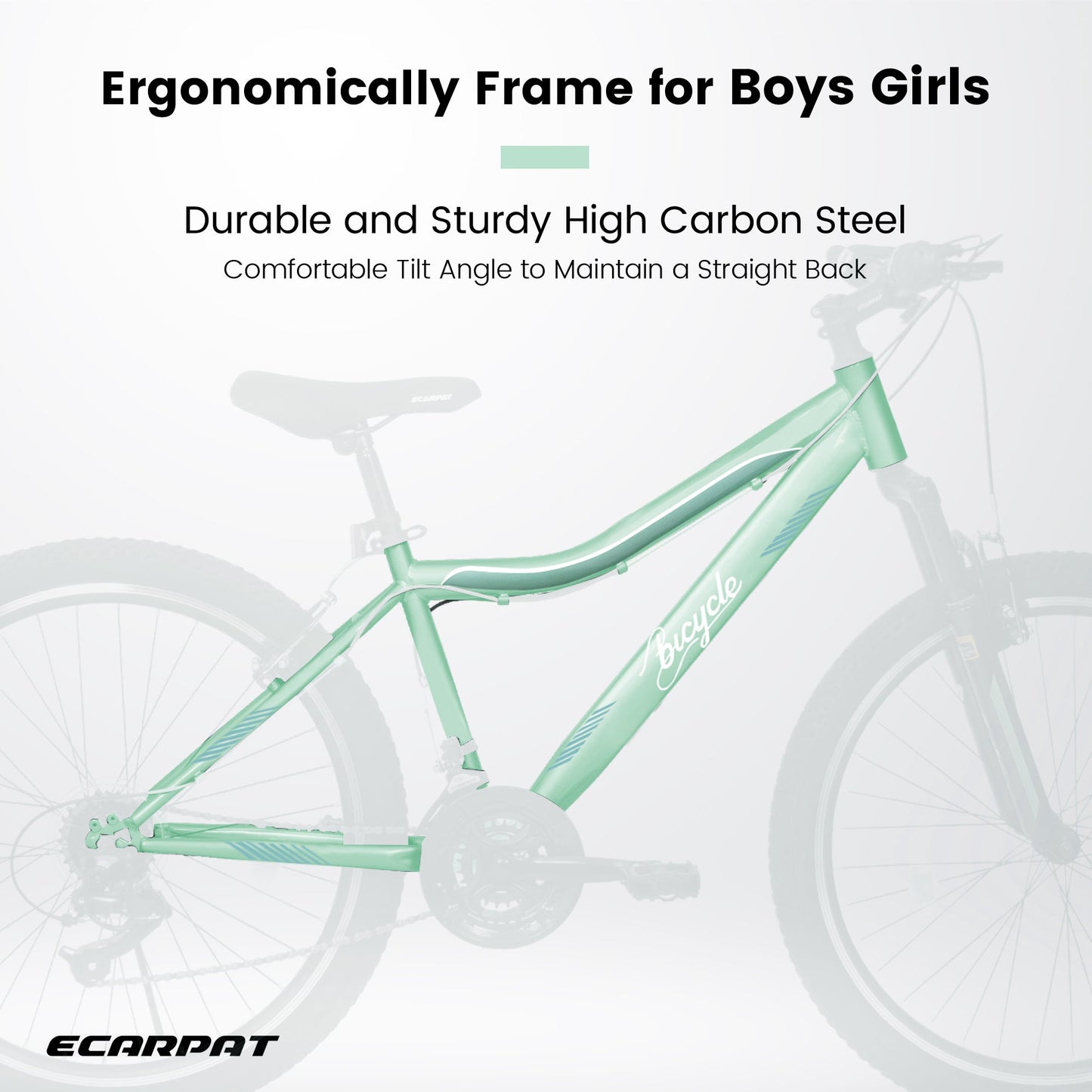 Mountain Bike for Men, Women & Teens | 21-Speed, Dual V-Brakes & Front Suspension