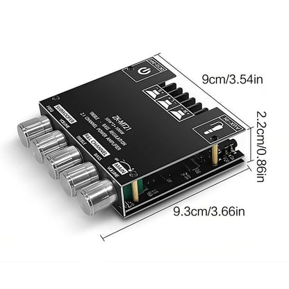 üî• 2.1 Channel Bluetooth Audio Receiver Power Amplifier Moduleüîä