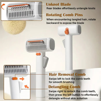 üî•2026 SALE - 2-IN-1 Pet Self-Detangling & Grooming Comb