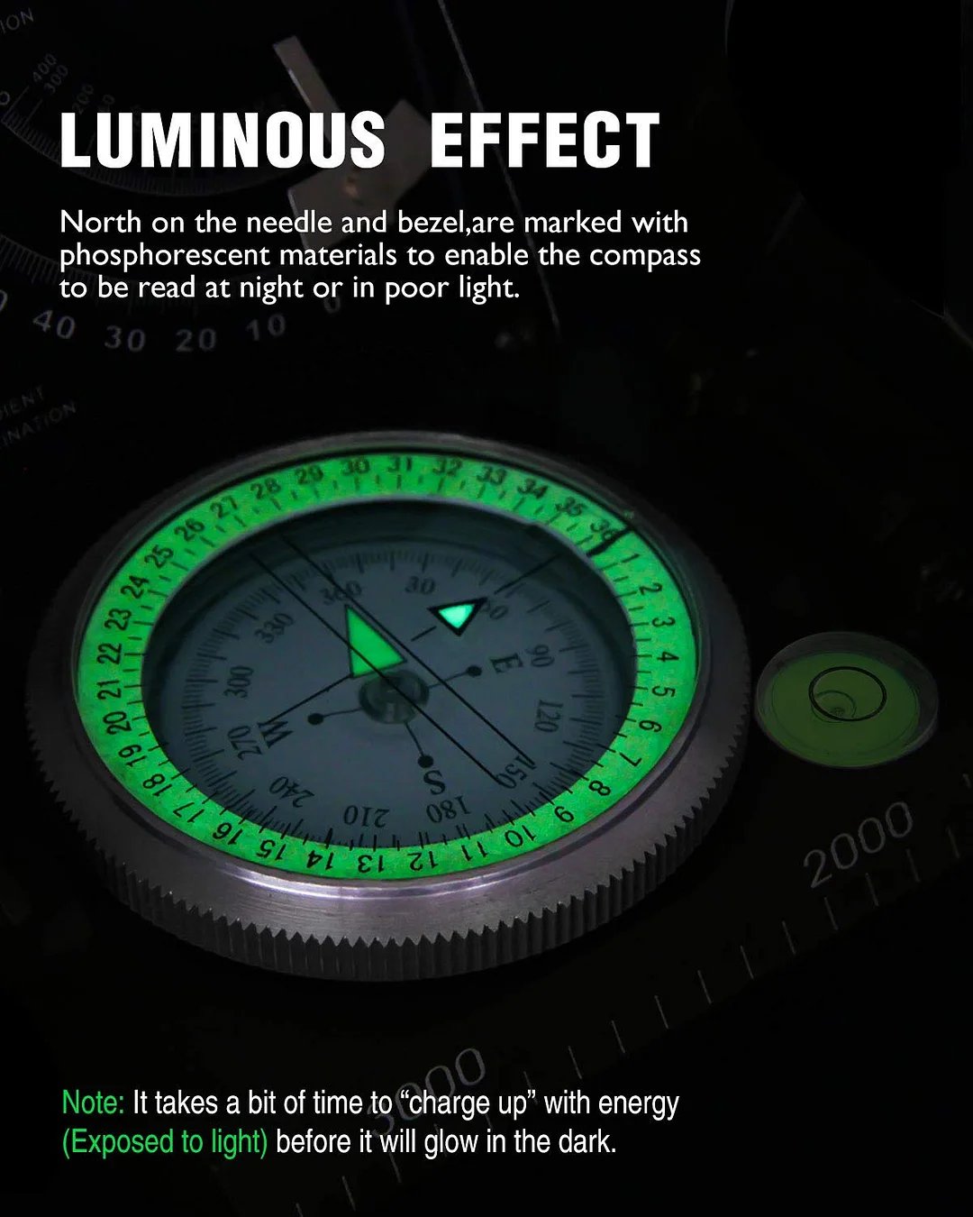 Dailyardtool¬Æ Multifunctional Military Aiming Navigation Compass Compass