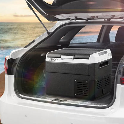 12V Portable Car Fridge Freezer 31.7QT | Fast Cooling, -4°F to 68°F