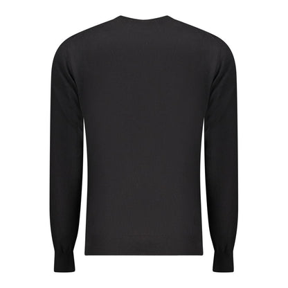 Accademia Militare Black Cotton Men's Sweater