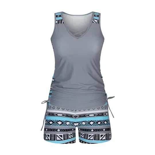 üåäWomen's Fashion Two-Piece Tankini Set