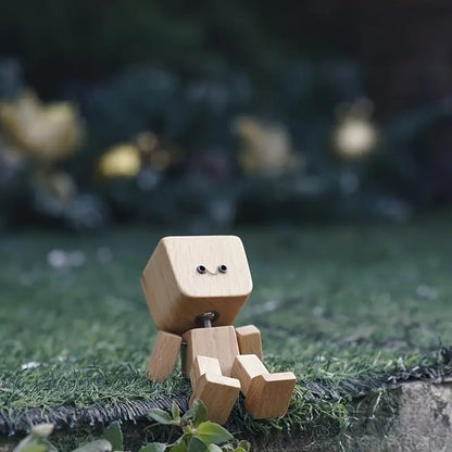 üî•Charming Little Wooden Figure That Sways with 12PCS Magnetic Expressions