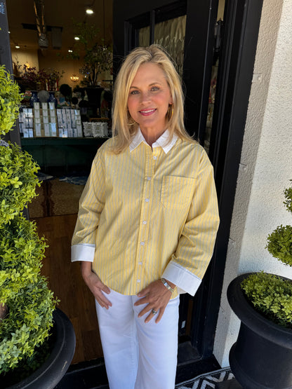 Nova Top - Butter Yellow