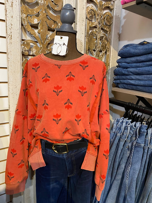 Boho Faded sweatshirt