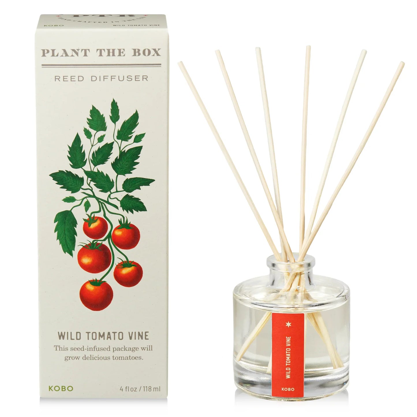 Plant the Box Wild Tomato Vine Diffuser 4oz.