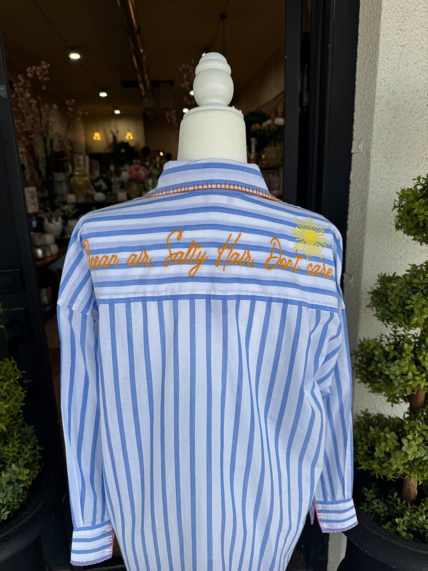 Ocean Air, Salty Hair Cover Up