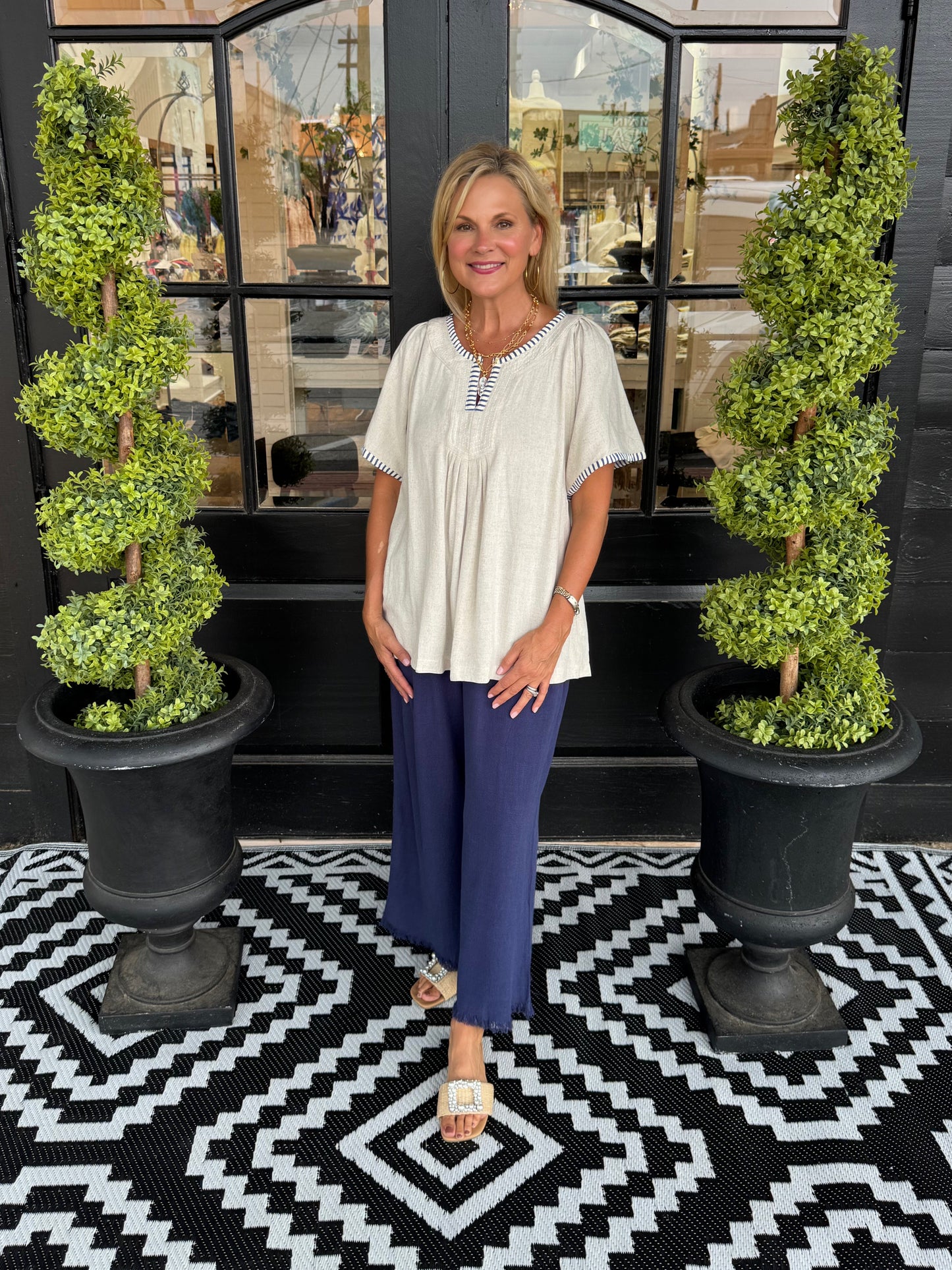 Alma Top - Oatmeal