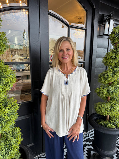 Alma Top - Oatmeal