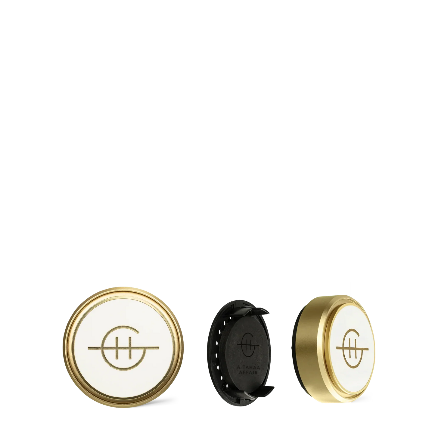 Car Diffuser - White/Gold