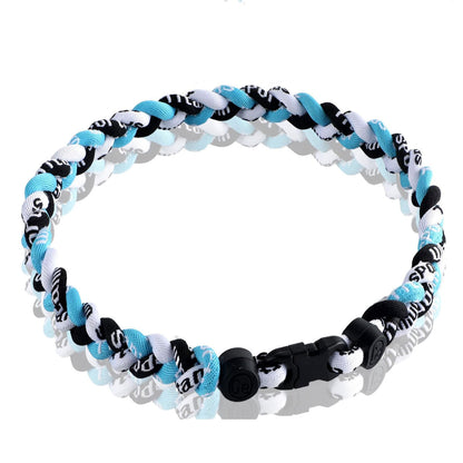 ‚úùÔ∏è‚öæTriple-Rope Tornado Baseball Necklace ‚Äì Cross Charm Pendant with "I CAN DO ALL THINGS PHL4:13"