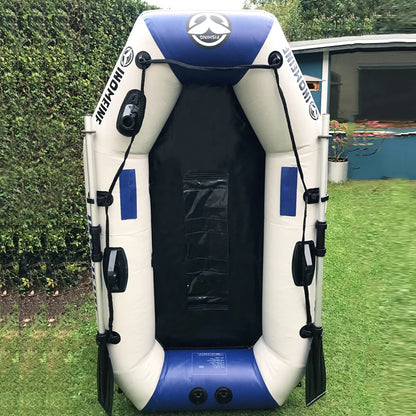 Wear-Resistant Inflatable Fishing Kayak – PVC Rowing Dinghy, 1–5 Persons (175–260cm)