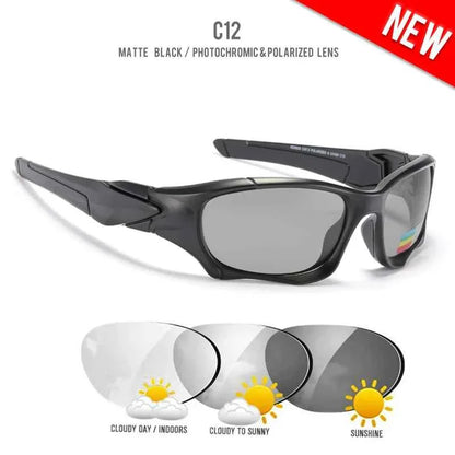 KDEAM Brand Strong Arm Men's Sunglasses Polarized Driving Shield Sun Glasses Men and Women Sports Goggles oculos de sol